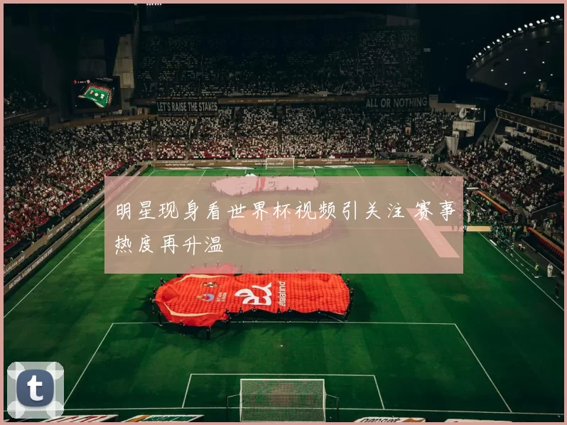 明星现身看世界杯视频引关注 赛事热度再升温