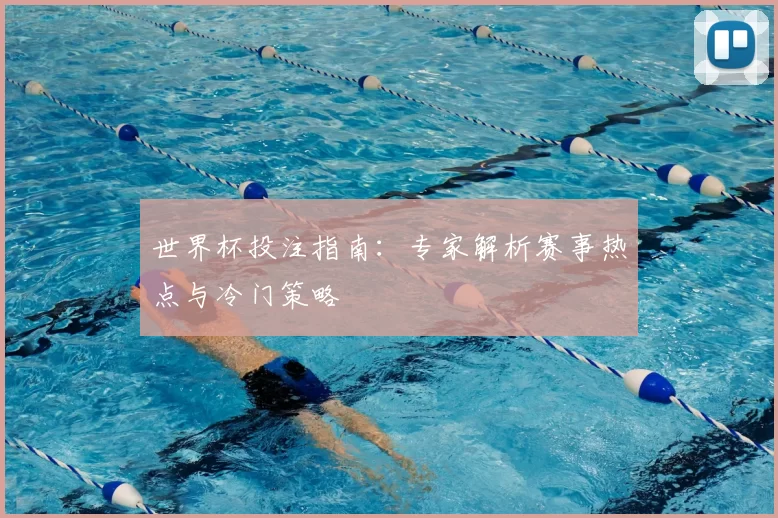 世界杯投注指南：专家解析赛事热点与冷门策略