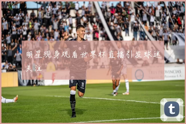 明星现身观看世界杯直播引发球迷关注